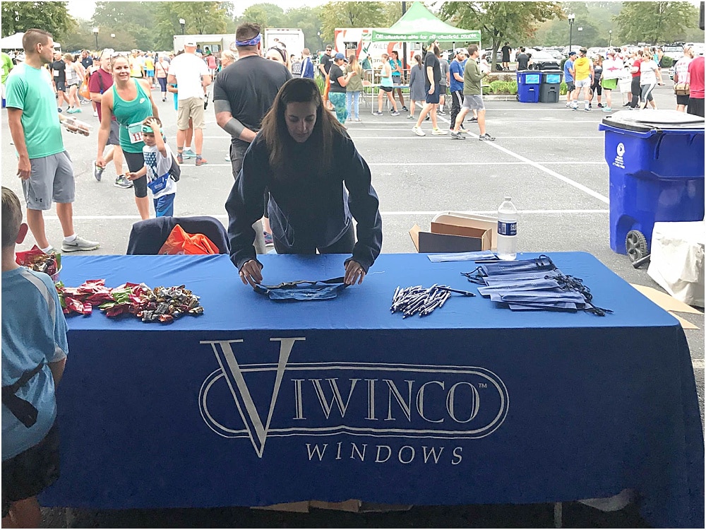 Viwinco Booth at Dogfish Dash 2019