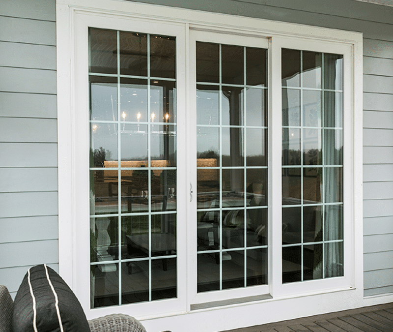 Viwinco Windows -3-Panel Patio Door
